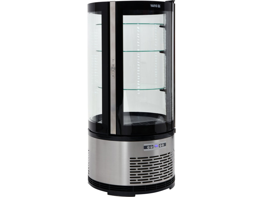 Koelkastdisplay 100L 48X48X103 Zwart
