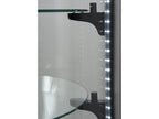Koelkastdisplay 400L 68X68X175 Zwart