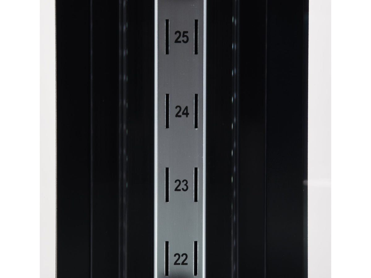 Koelkastdisplay 400L 68X68X175 Zwart