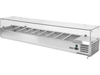 BOVENKOELKAST vitrinekast 9X1/3 GN