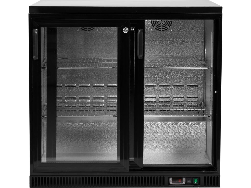 Koeldisplay Voor Flessen Met 2 Schuifdeuren