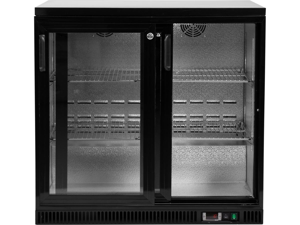 Koeldisplay Voor Flessen Met 2 Schuifdeuren