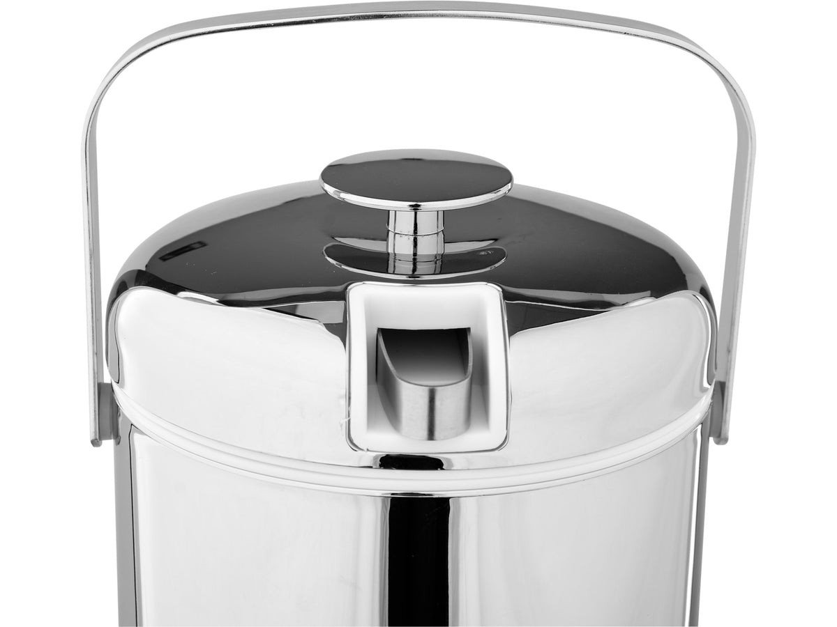 Verchroomde Thermische Isolatiecontainer Voor Ijs, 1,1L