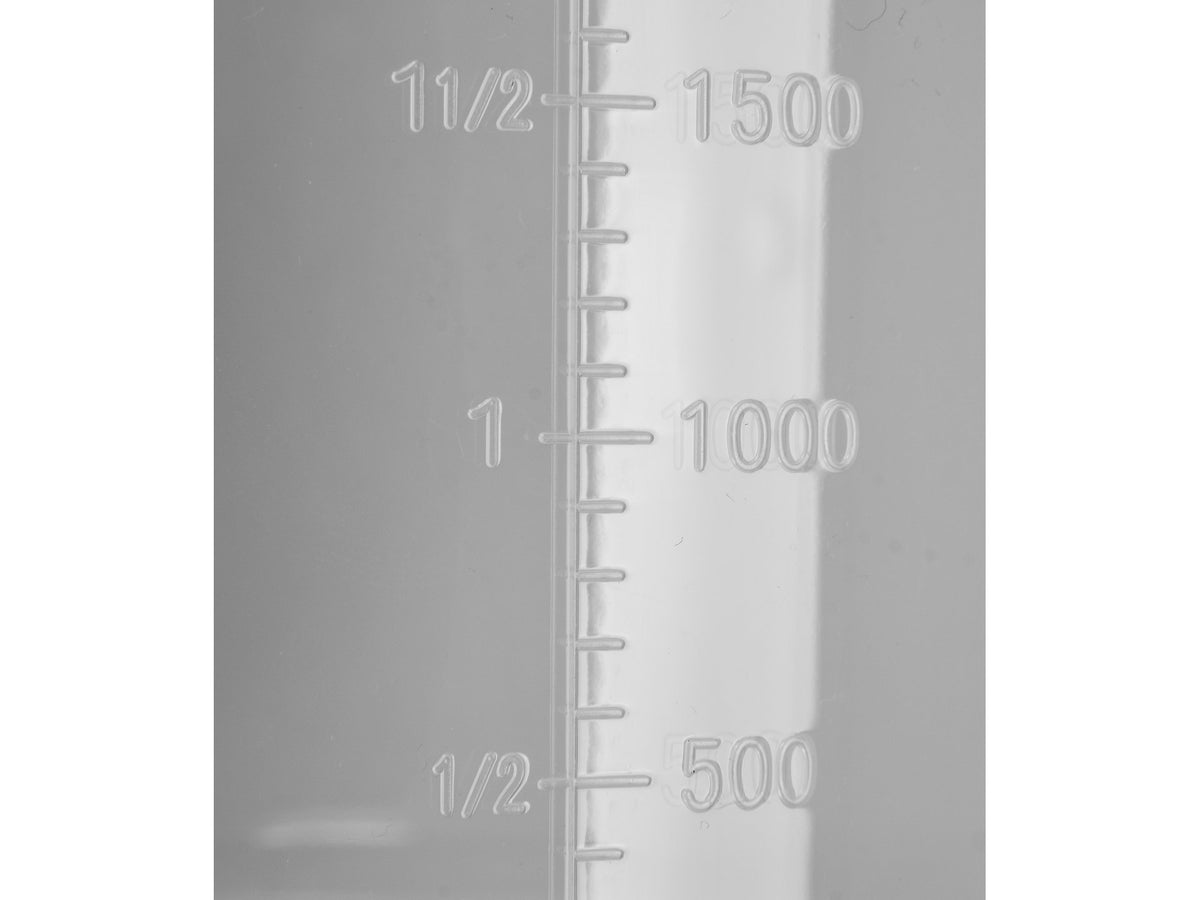 Kan Met Afmeting 3000ML, Transparant