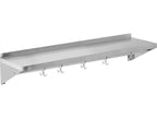 Hangplank Met Range En Haken, Enkel 1000X300X180MM
