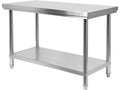 Midden Opvouwbare Tafel Met Plank 1400×600×H850MM