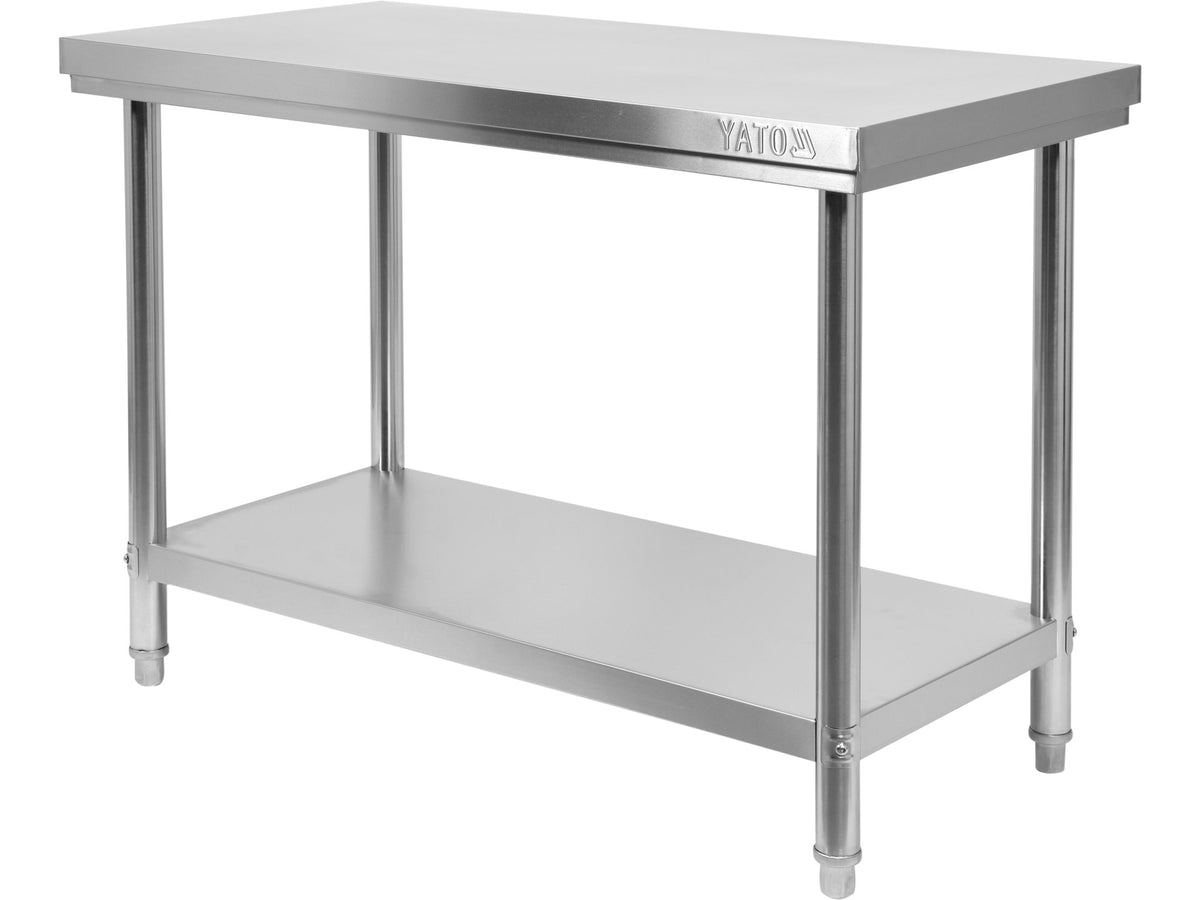 Midden Opvouwbare Tafel Met Plank 1000×700×H850MM