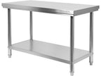 Midden Opvouwbare Tafel Met Plank 1400×700×H850MM