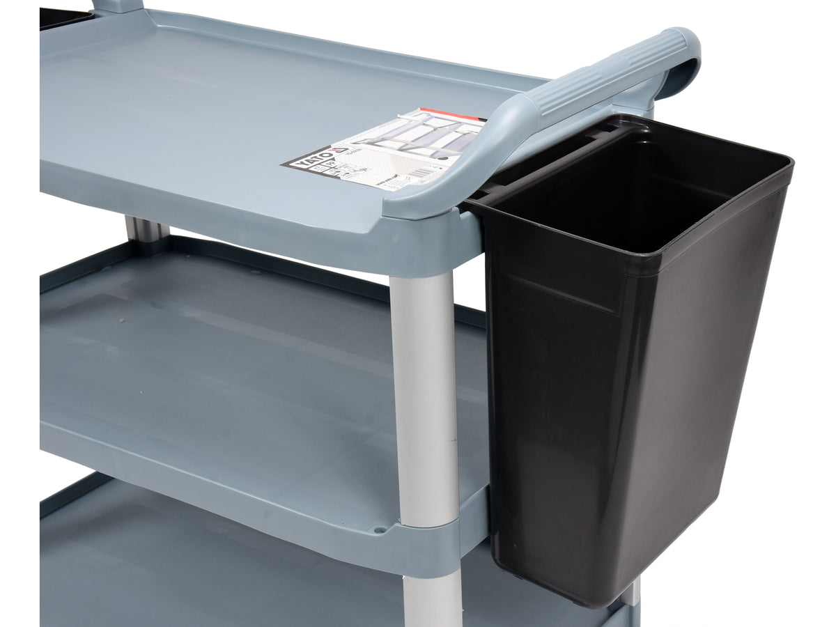 Container Voor Trolley, Zwart Pp 33,5X23,1X44,5CM