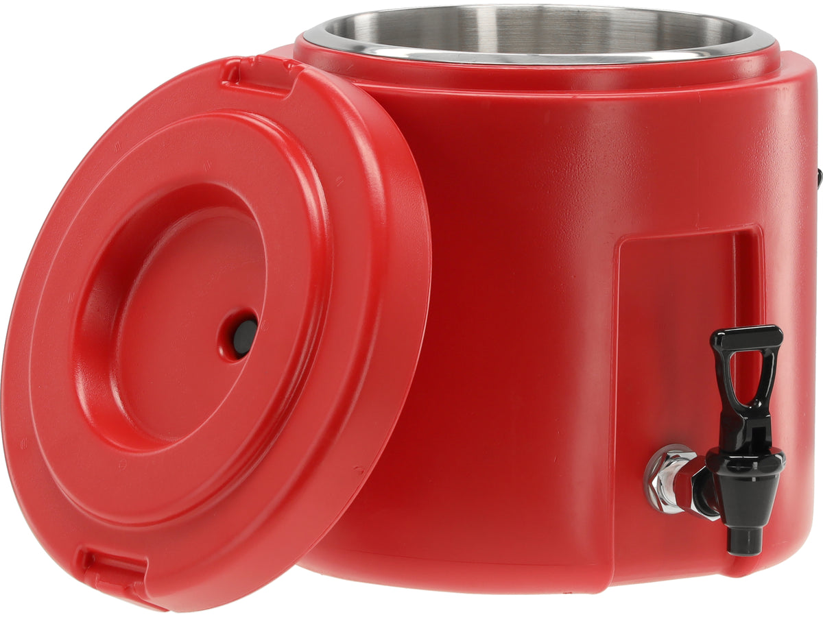 Ronde Transportthermos Met Kraan, 9L
