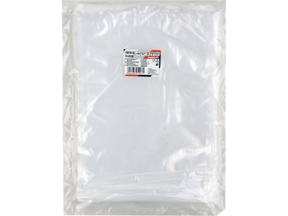 Zakken Voor Sous-Vide En Kamerverpakkingsmachines 250*350 70UM Pape Sv, 100 Stuks
