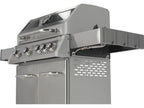 Itami 4+1 Gasgrill, Roestvrij Staal, 14,2KW, Met Glas