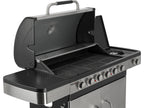 Zushi 6+1 Gasgrill Roestvrij Staal 20,2 KW
