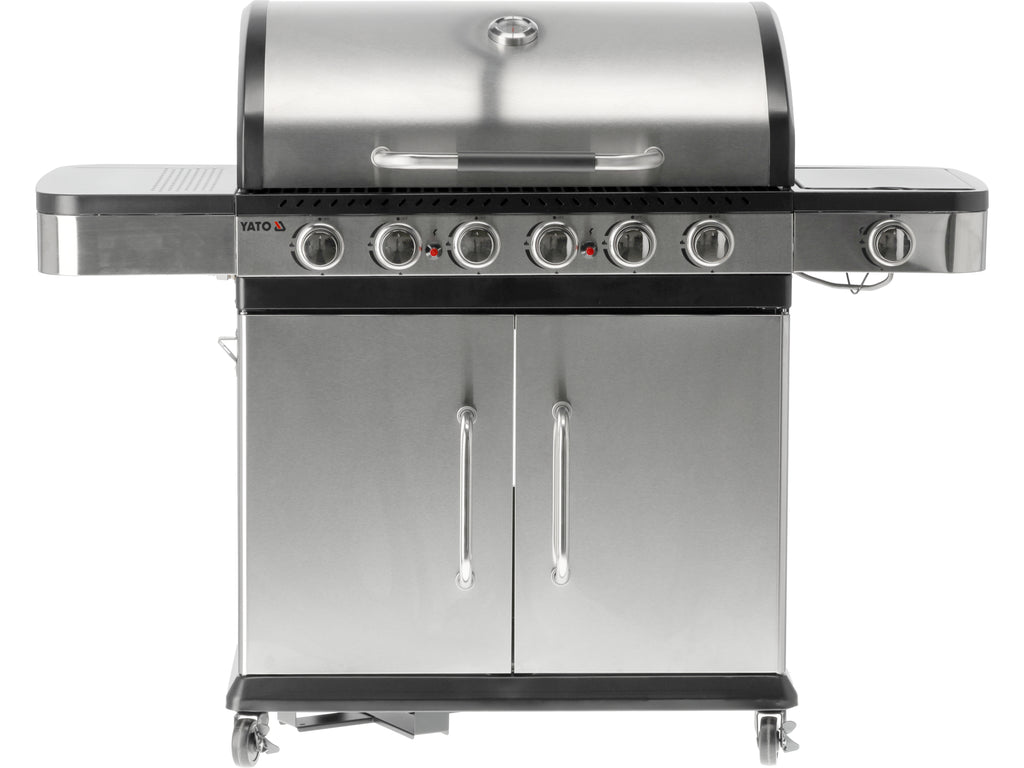 Zushi 6+1 Gasgrill Roestvrij Staal 20,2 KW