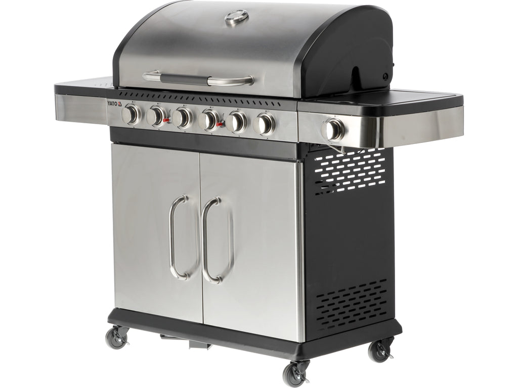 Zushi 6+1 Gasgrill Roestvrij Staal 20,2 KW