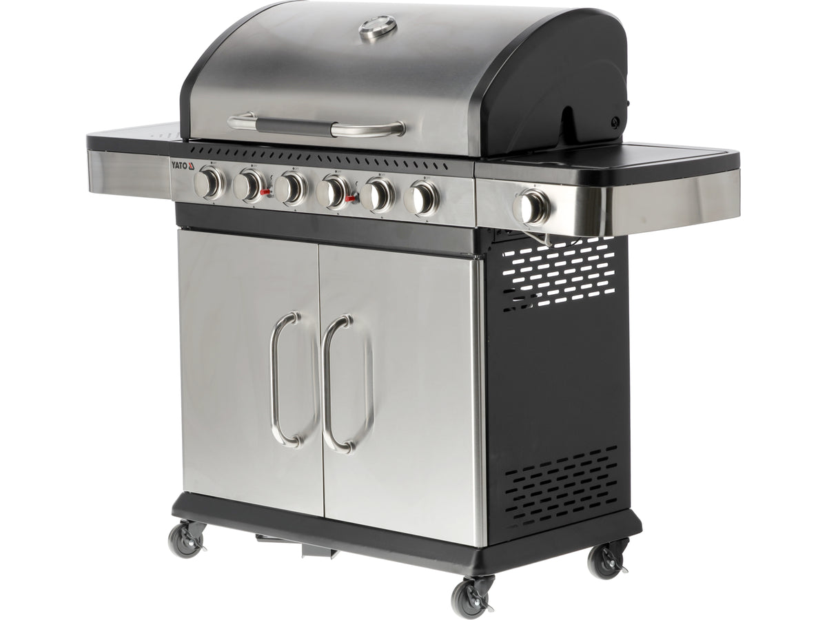 Zushi 6+1 Gasgrill Roestvrij Staal 20,2 KW