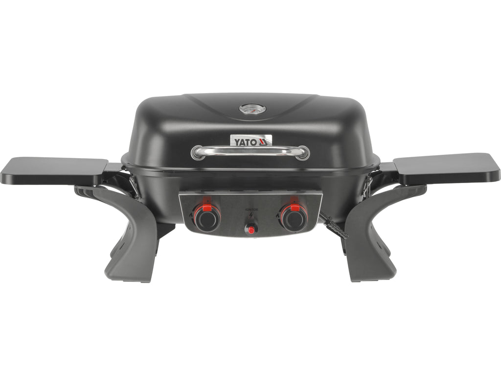 Yake Draagbare Gasgrill, 2 Branders, 5KW Yake