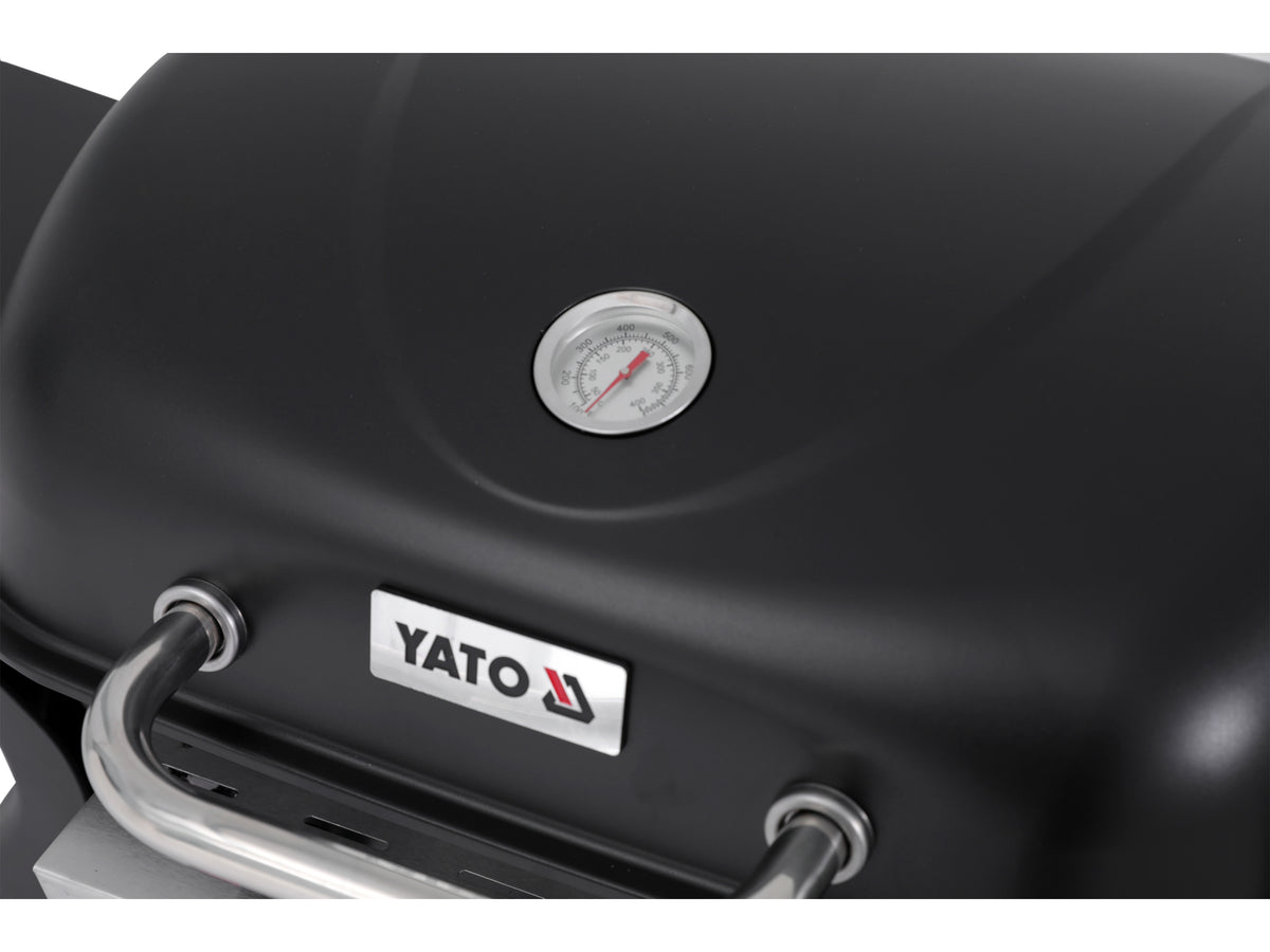 Yake Draagbare Gasgrill, 2 Branders, 5KW Yake