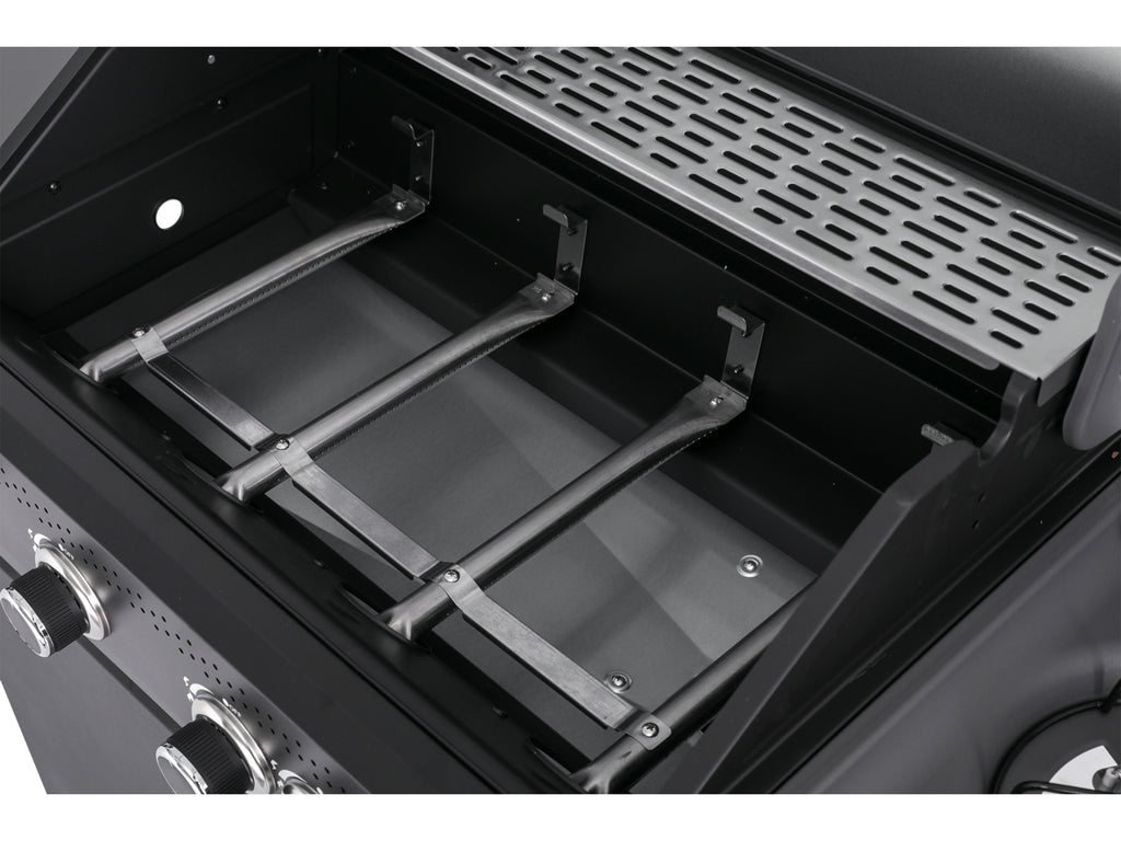 Okaya 4+1 Gasgrill, 14,5 Kw, Met Glas