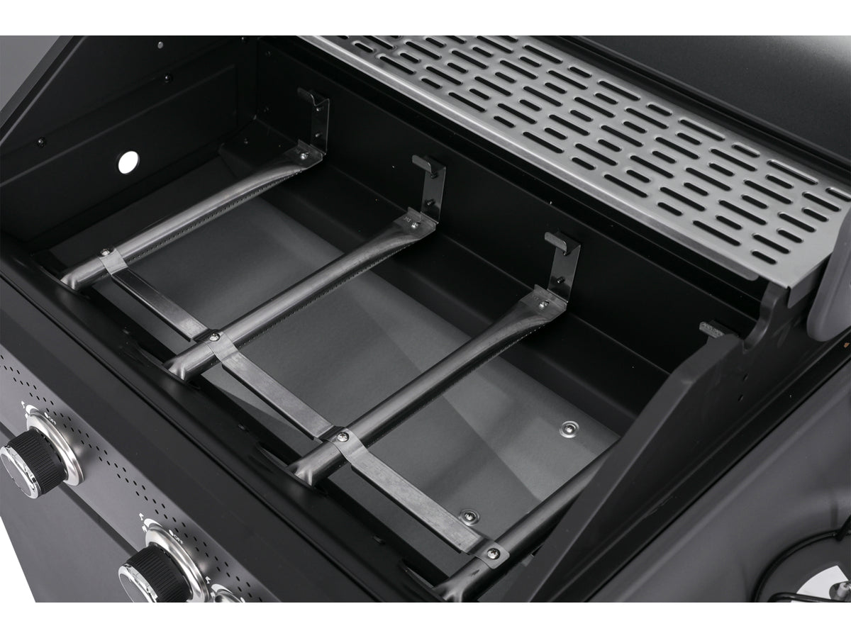 Okaya 4+1 Gasgrill, 14,5 Kw, Met Glas