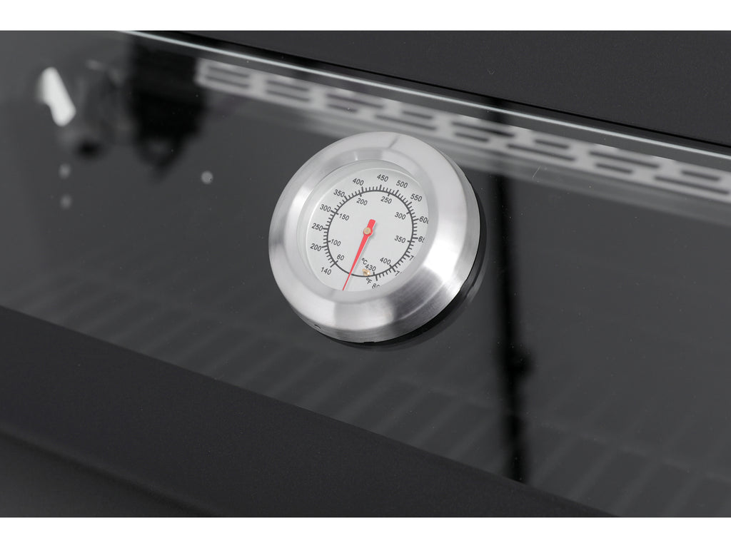 Okaya 4+1 Gasgrill, 14,5 Kw, Met Glas