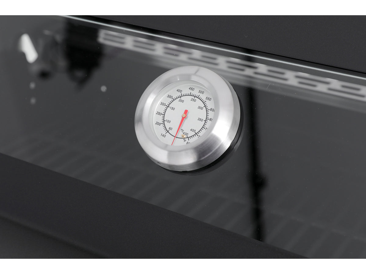 Okaya 4+1 Gasgrill, 14,5 Kw, Met Glas