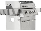 Itami 3+1 Gasgrill, Roestvrij Staal 11,5KW, Met Glas