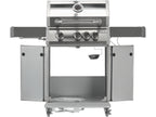 Itami 3+1 Gasgrill, Roestvrij Staal 11,5KW, Met Glas