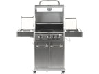 Itami 3+1 Gasgrill, Roestvrij Staal 11,5KW, Met Glas