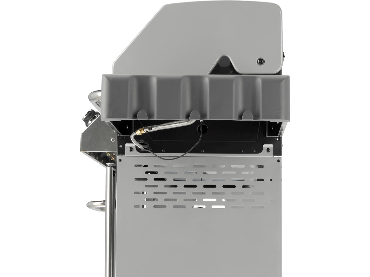 Itami 6+1 Gasgrill, Roestvrij Staal 20,5KW, Met Glas
