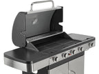 Zushi 4+1 Gasgrill, Roestvrij Staal 14,2KW
