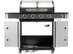 Zushi 4+1 Gasgrill, Roestvrij Staal 14,2KW