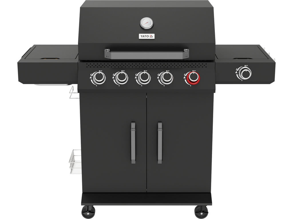 Yato 5+1 19KW Zwarte Gasgrill