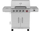 Gasgrill Yao 5+1 19KW Roestvrij Staal,