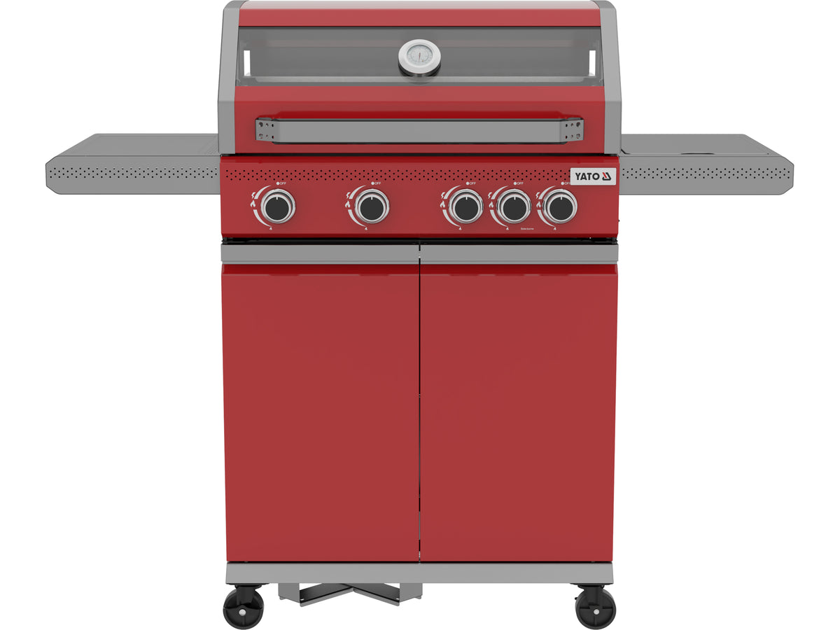 Gasgrill Itami 4+1, 14,5KW, Rood