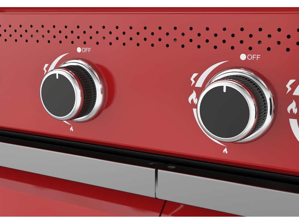 Gasgrill Itami 4+1, 14,5KW, Rood