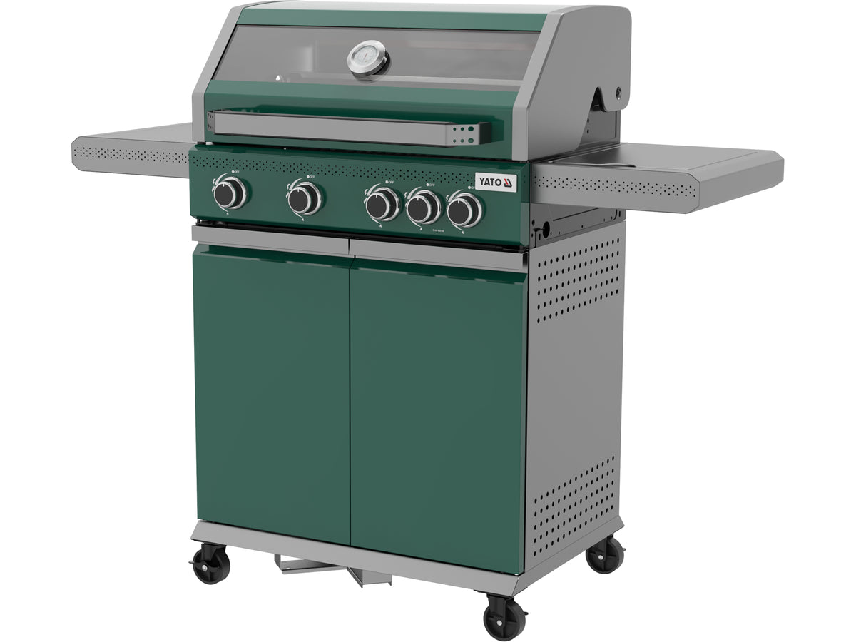 Gasgrill Itami 4+1, 14,5KW, Groen