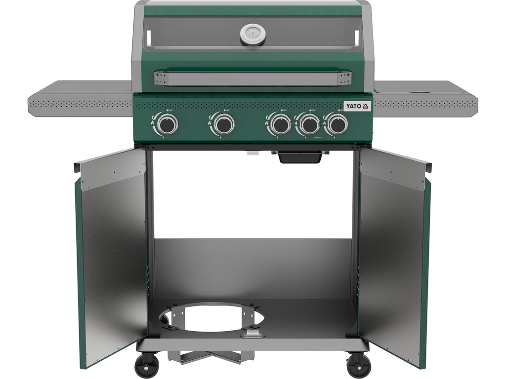 Gasgrill Itami 4+1, 14,5KW, Groen