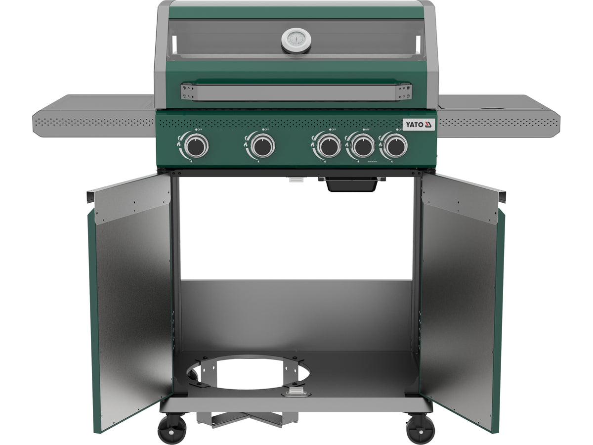 Gasgrill Itami 4+1, 14,5KW, Groen