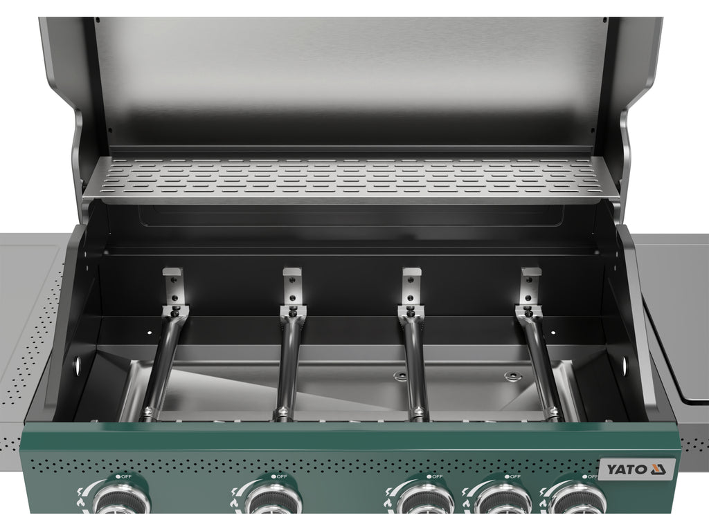 Gasgrill Itami 4+1, 14,5KW, Groen