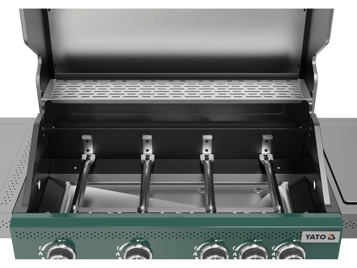 Gasgrill Itami 4+1, 14,5KW, Groen