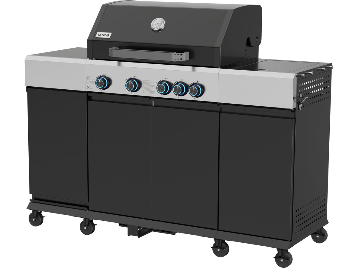 Gasgrill, Mini Keuken 4+1, 14,5KW