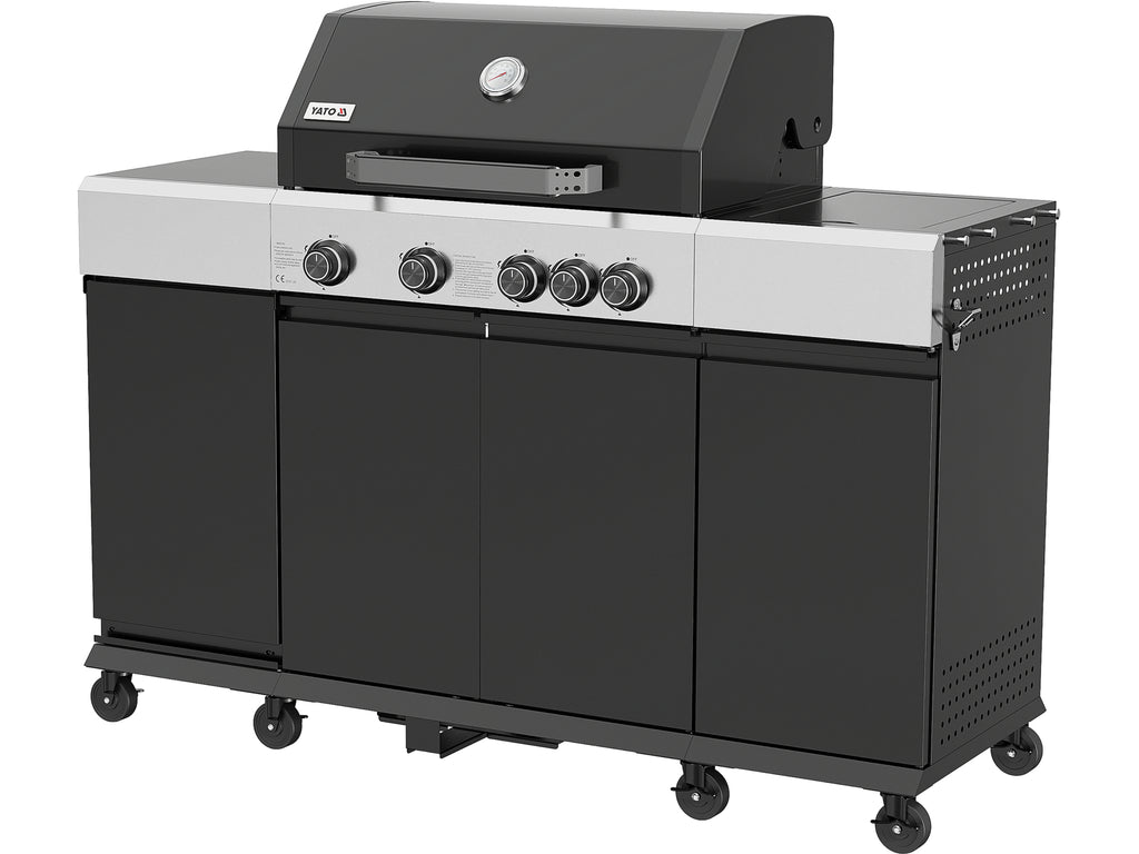 Gasgrill, Mini Keuken 4+1, 14,5KW