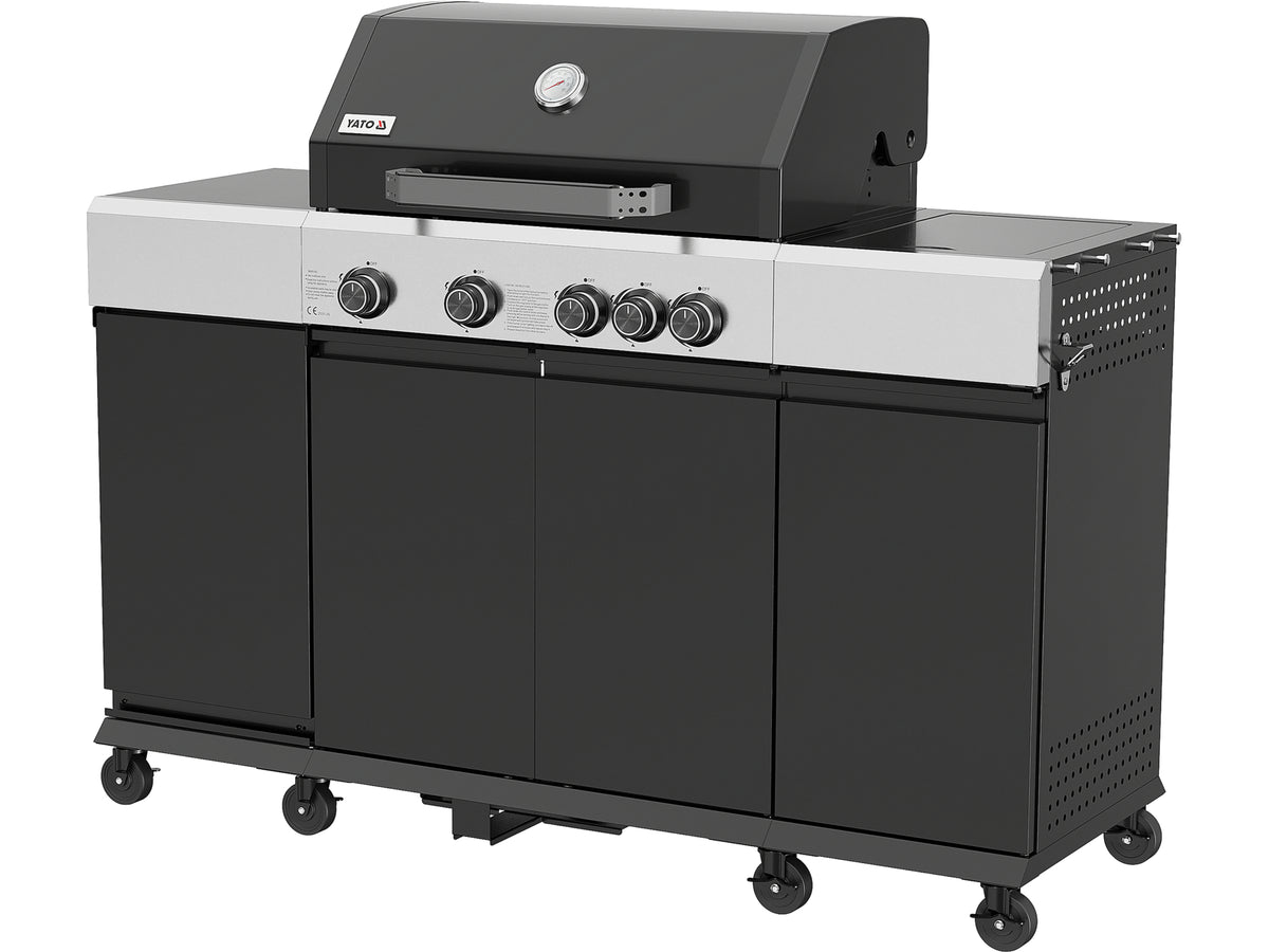 Gasgrill, Mini Keuken 4+1, 14,5KW