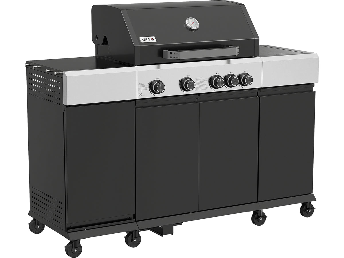 Gasgrill, Mini Keuken 4+1, 14,5KW