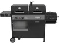Grill 3W1, Gas + Houtskool + Roker, 8,5KW