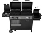 Grill 3W1, Gas + Houtskool + Roker, 8,5KW