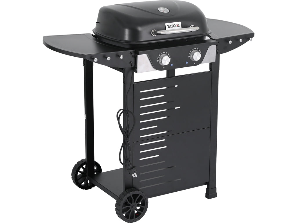 Elektrische Grill, Staand Asahi 2300W, 47 X 37CM