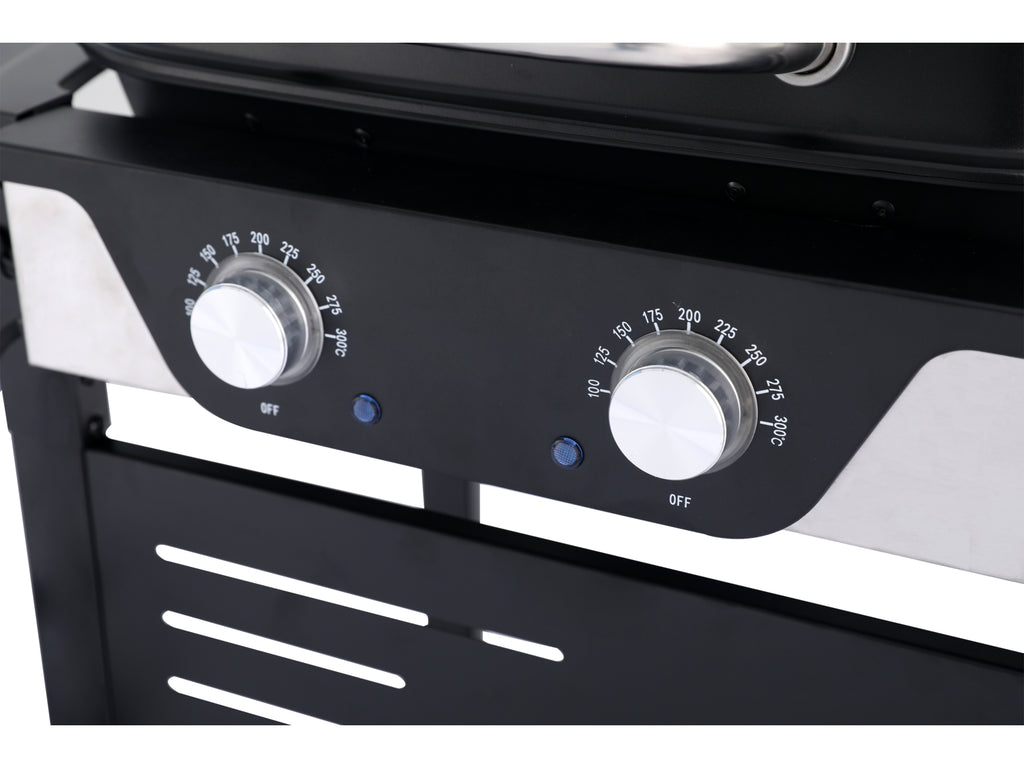 Elektrische Grill, Staand Asahi 2300W, 47 X 37CM