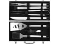Grillset In Koffer, 7 Stuks, Rvs